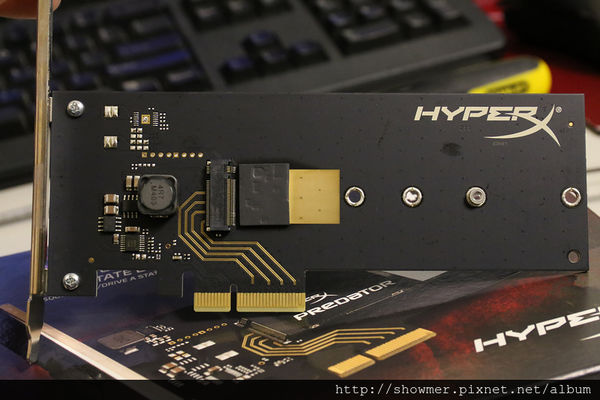 體驗高速效能 Kingston HyperX Predator 480GB PCIe SSD 開箱實測