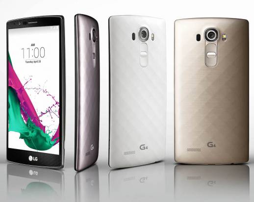 外型上今年所有大廠都卯足了勁！LG 幫旗艦智慧型手機 G4 穿上皮衣