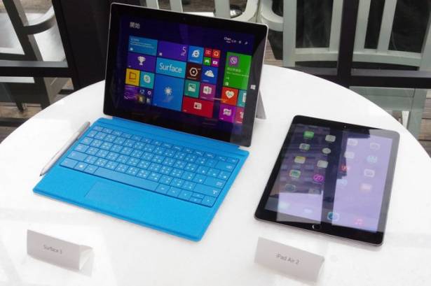 鎖定 iPad Air 2 使用族群，微軟 Surface 3 今日在台推出