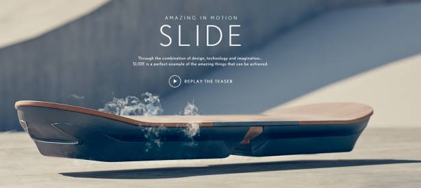 Lexus 放出預告，宣示將展現懸浮滑板技術