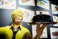 [面白日本] 東京鐵塔海賊王展「香吉士的本大爺餐廳」，真的把 2D 角色變 3D 菜餚了！