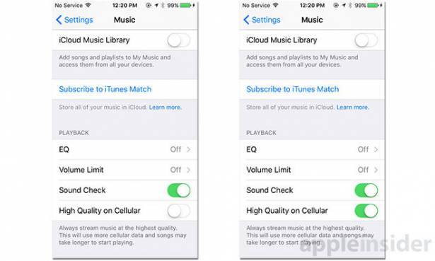 iOS 9 將開放 Apple Music 手動選擇行動網路下的聆聽品質