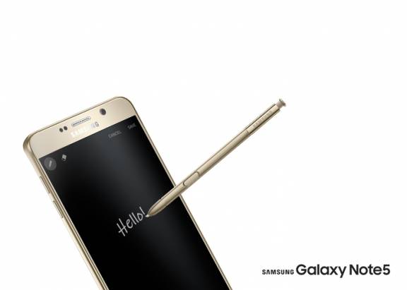 Samsung Note5 來了！S Pen 一樣令人驚艷