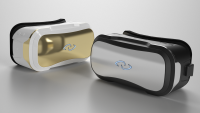 主打目前量產品中最輕盈的 VR 頭戴顯示， 3Glasses 在台展出 3Glasses D2 開拓者版