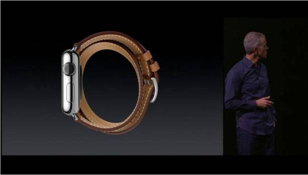 Apple Watch 與愛馬仕合作推出皮革錶帶，運動系列則多了粉紅色錶殼（心）