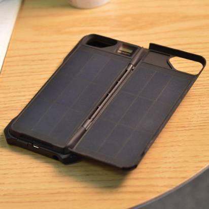 多了二片，幫你充電-iPhone 6太陽能板手機背蓋