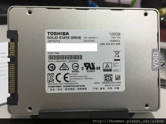 TOSHIBA Q300 120GB TLC 入門級 SSD 入手後簡測小聊