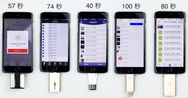 五大 iPhone 隨身碟測速 PK 擂台，新版 PhotoFast MAX EXTREME 紅色「三倍速」接受大家挑戰！