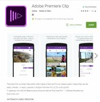 常用 Android 拍攝與剪輯影片的照過來， Adobe 推出 Android 版的 Premie