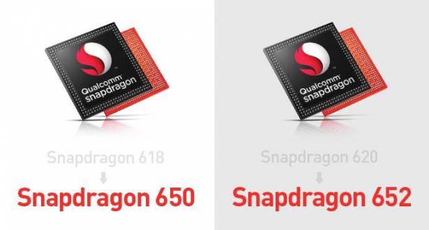 象徵技術大幅突破，高通將原本的 Snapdragon 618 、 620 更名為 Snapdragon 650 、 652