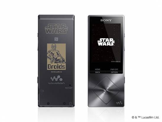 Sony 宣布在日本推出一系列星際大戰刻印的 Hi-Res Walkman 與耳機