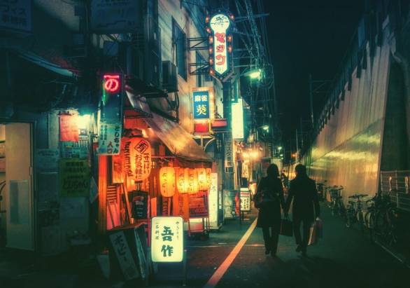 讓人很想找機會再去一次日本的夜間東京攝影集