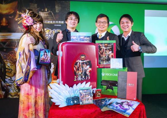 微軟與光榮特庫摩合作，推出Xbox One三國志13限量特典同捆組