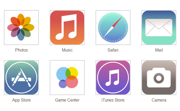 iOS 7 發表前重大流出：全新字體，圖示，兩種顏色模式及更多
