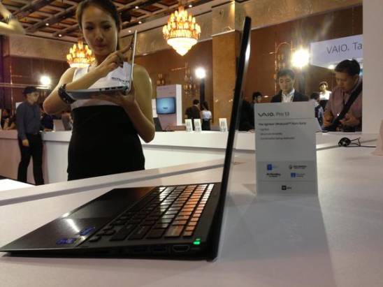 Computex 2013：Sony 推出 VAIO Duo 13、VAIO Pro 11/13 Ultrabook