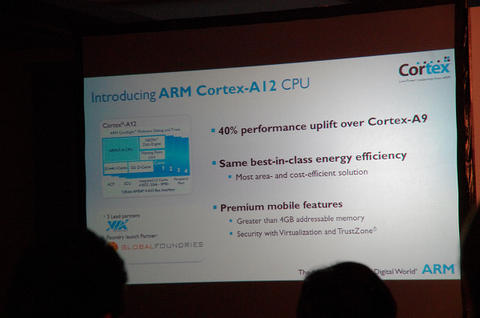 Computex 2013： ARM 發表 Cortex-A12 與 Mali-T622 兩項架構，主打中階市場需求