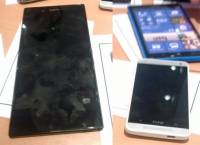 HTC M4 伴隨兩部謠傳中的大螢幕手機 Nokia Lumia 1030 與 Sony Togari 現身洩露照中？