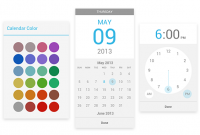 Google Calendar 之 Android 版本更新，可選彩色突出顯示