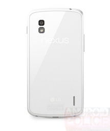 白色 Nexus 4 正式照片曝光，不過 32GB 版本可能無望