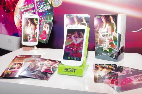 Acer 首款 4 核手機 Liquid E2 與電音天后謝金燕跨界合作