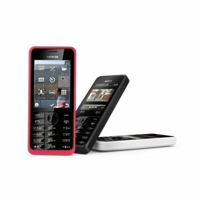 經典直立設計再現， Nokia 推出 301 與雙卡機 206 兩款 S40 系統手機