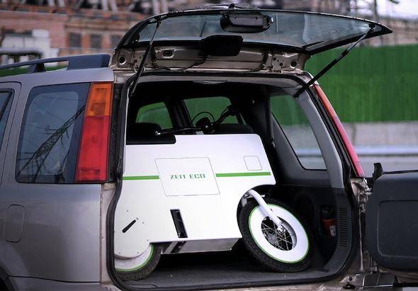 Kickstarter：可放在後車箱電動機車