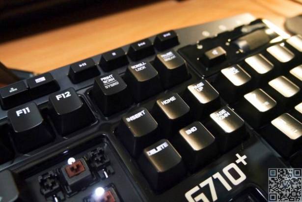 [動手玩] 羅技機械式鍵盤 G710+