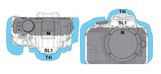 Canon發表100D與700D，其中100D號稱最小的數位單眼