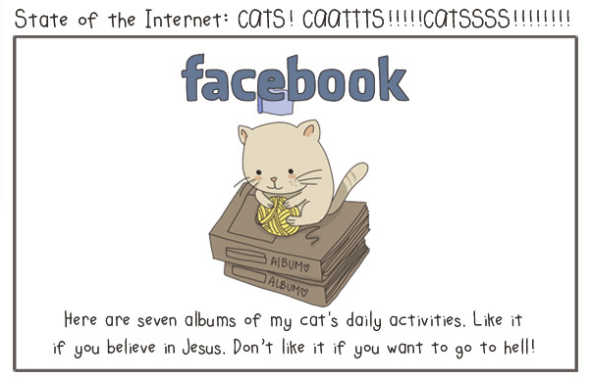 有趣比喻！論貓貓與各種網路服務之關係
